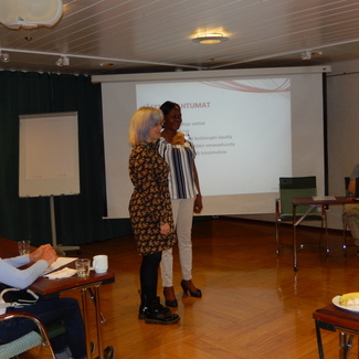 Risteilyn ajankohtaan sattui kahdet synttärit ja muistimme asianomaisia pienillä lahjoilla. Onnea vielä kerran!